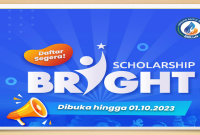 informasi beasiswa Beasiswa Bright Scholarship 9 2023, bagi mahasiswa jenjang D4/S1