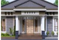 foto sketsa desain rumah minimalis