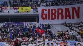 deklarasi capres dan cawapres Prabowo-Gibran