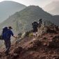 dokumentasi Pecinta alam yang mendaki gunung tidak aktif