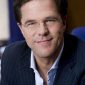 foto Mark Rutte didepan kamera