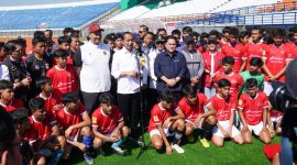 foto Timnas U 17 Bersama Menteri dan Presiden
