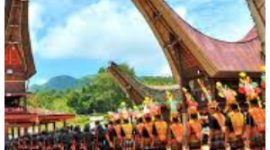 Dokumentasi acara adat yang dilakukan di Toraja