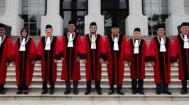 potret formasi Hakim Mahkamah Konstitusi