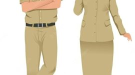 Karikatur seragam Birokrasi pemerintah PPPK