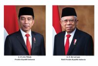 Foto Presiden dan Wakil Presiden Indonesia