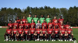 Foto Pemain AC Milan Sebelum Latihan