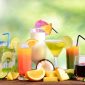 foto minuman segar yang tersedia di cafe