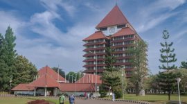 Gedung UI yang berdiri kokoh