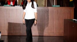 Dokumentasi Jesika Saat Sidang 