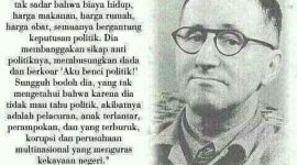 Quotes Fenomenal Terkait Buta Politik