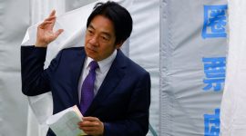 Presiden Terpilih Taiwan Lai Ching-te 