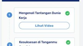 penampakan aplikasi Prakerja