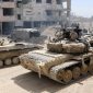 Tank Yang Berserakan Disepanjang Jalur Gaza