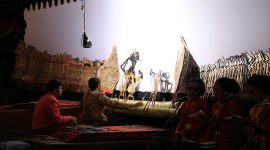 Pertunjukan Wayang di Kraton Solo